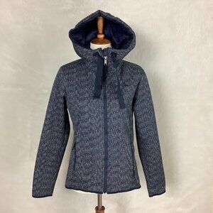 Schoffel Blue Aurora Fleece Hoody Jacket L